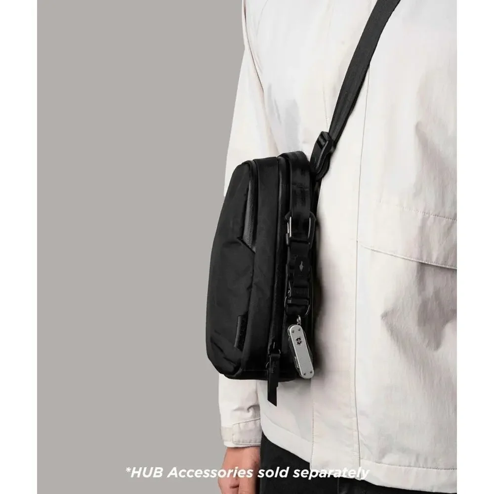 NWT Alpaka Metro Sling Travel Max Crossbody Bag Black | X-Pac VX42